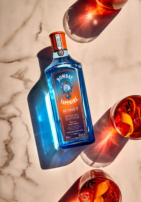 Bombay Sapphire Sunset