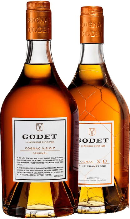 Bundle Godet VSOP Original + Godet XO Fine Champagne