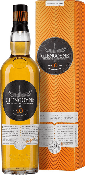 Glengoyne 10 year old - damaged box