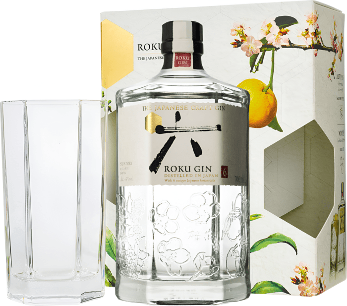 Roku Japanese Craft Gin + 1 pohár