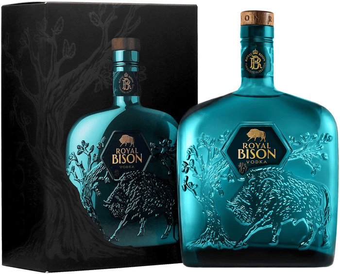 Royal Bison Vodka - poškodený obal