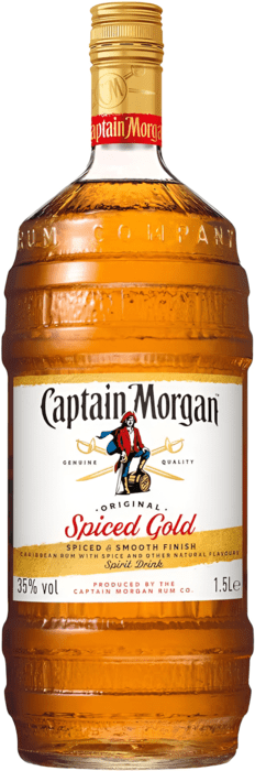 Captain Morgan Spiced Gold Barrel Bottle
