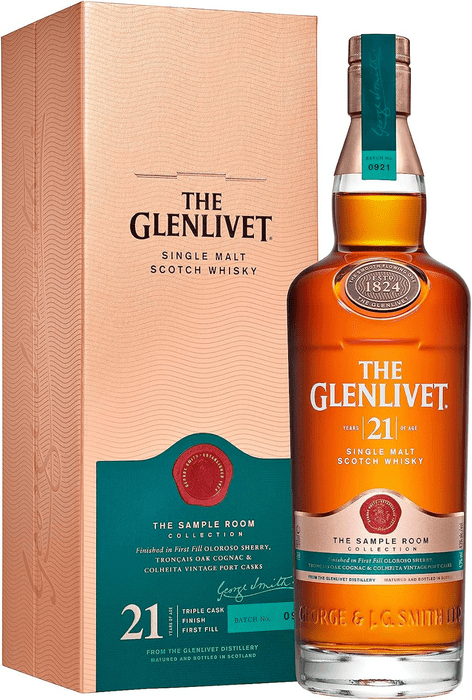 The Glenlivet 21 letá The Sample Room Collection