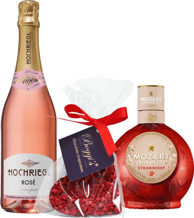 Bundle Hochriegl Rosé + Mozart Strawberry + Boggi&#039;s Heart