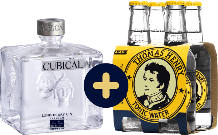 Bundle Cubical Premium + 4x Thomas Henry Tonic Water free