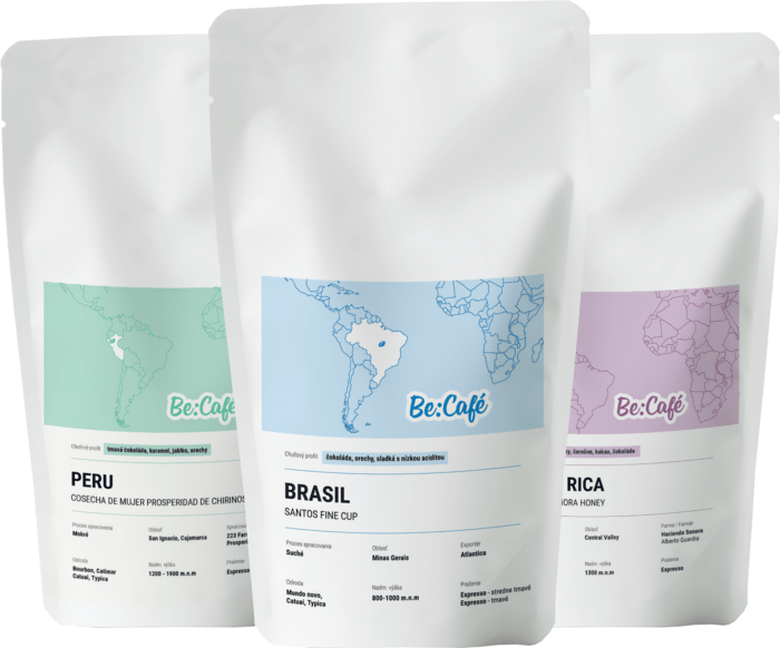 Ochutnaj Be:Café 3x 500g