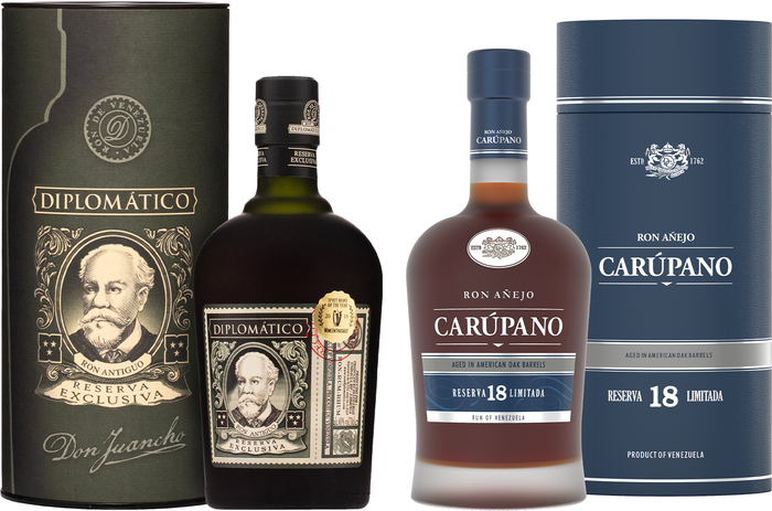 Set Diplomático Reserva Exclusiva in tube + Carúpano Reserva Limitada 18