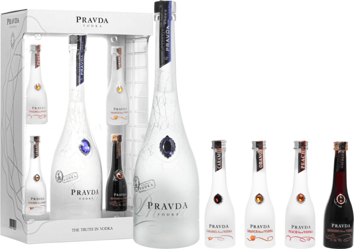 Pravda Vodka Gift Set