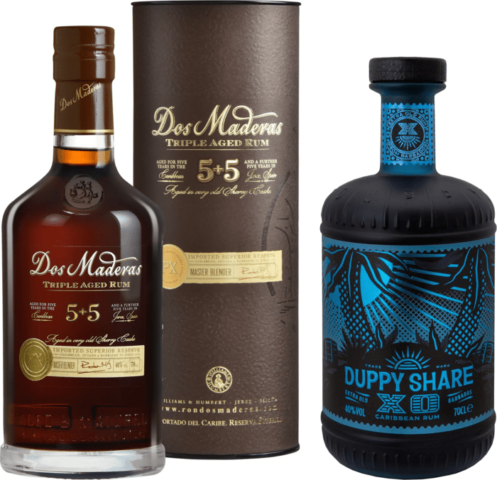 Bundle Dos Maderas PX 5+5 + The Duppy Share XO