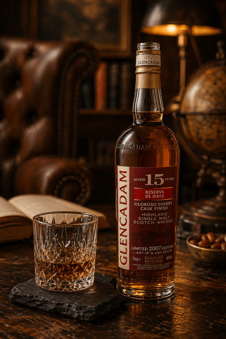 Glencadam 2007 15 ročná Oloroso Sherry Cask Finish