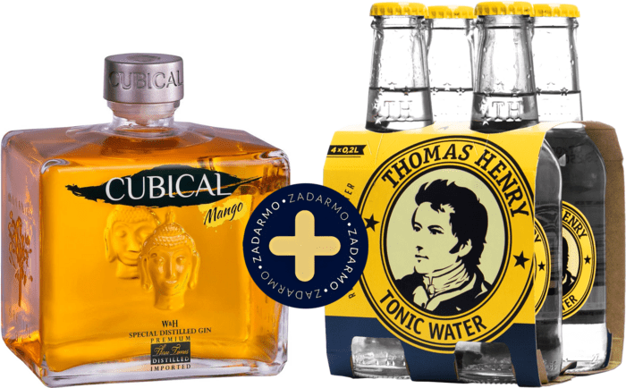 Set Cubical Mango + 4x Thomas Henry Tonic Water zdarma