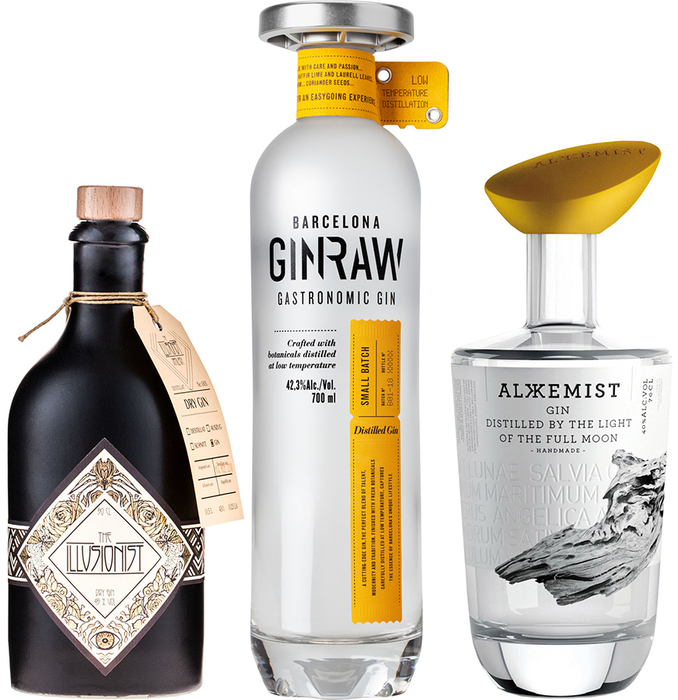 Bundle GinRaw + Alkkemist + The Illusionist