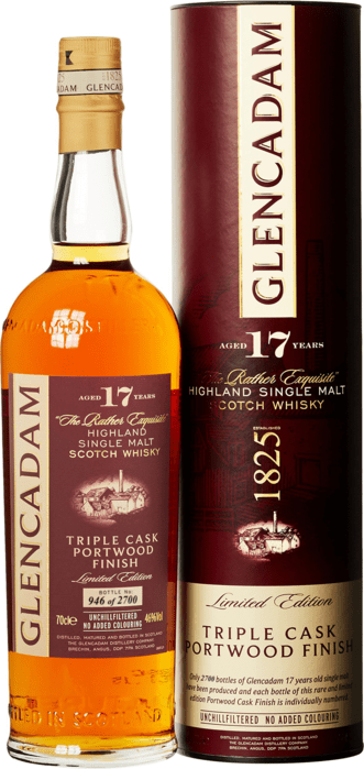 Glencadam 17 Year Old Triple Cask Portwood Finish