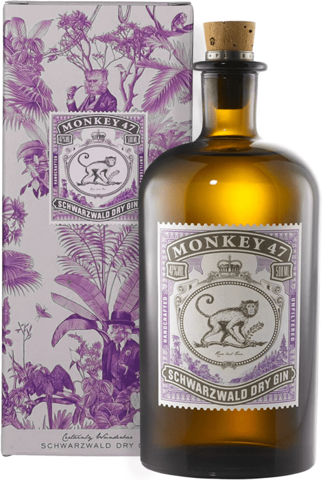 Monkey 47 Dry Gin in gift box