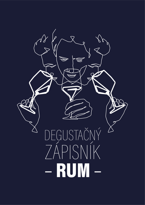 Degustačný zápisník - Rum - Nepredajný