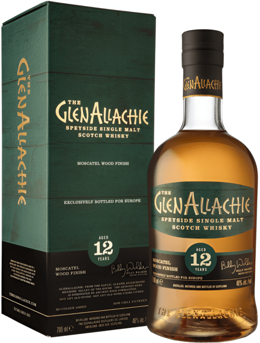 The GlenAllachie 12 Year Old Moscatel Wood Finish