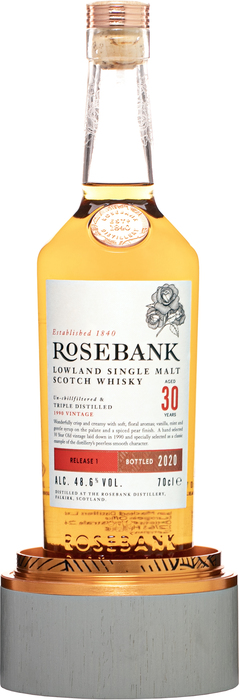 Rosebank 30 Year Old - Lowland single malt whisky | Bondston
