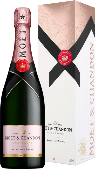 Moët &amp; Chandon Rosé Impérial in gift box