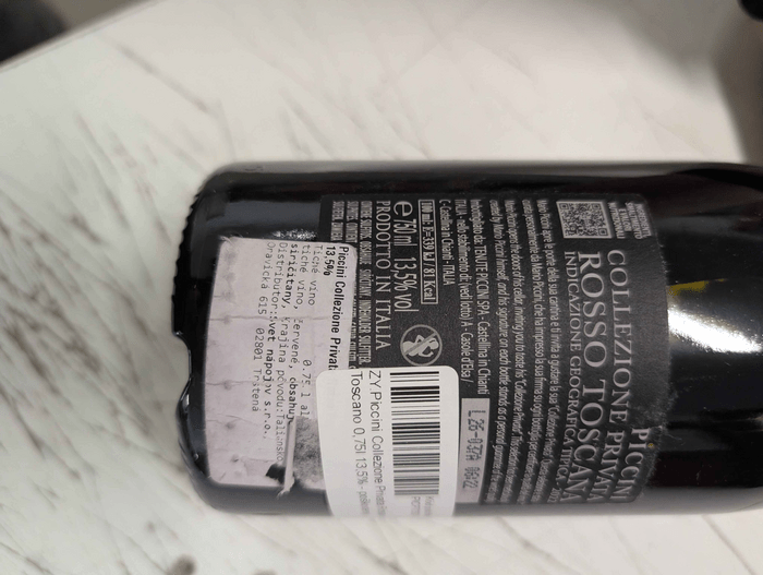 Piccini Collezione Privata Rosso Toscano - poškozený