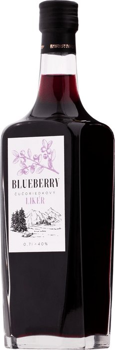 Bairnsfather Blueberry liqueur - damaged