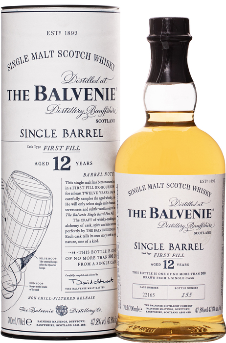 The Balvenie 12 Year Old Single Barrel