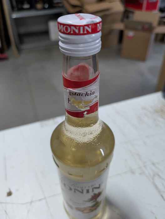 Monin Pistachio - damaged