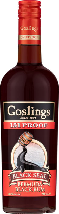 Goslings Black Seal 151 Overproof