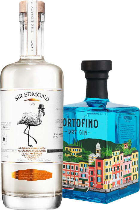 Bundle Sir Edmond Gin + Portofino Dry Gin