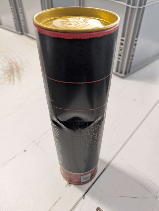 Tanduay Asian Gold Rum - damaged box