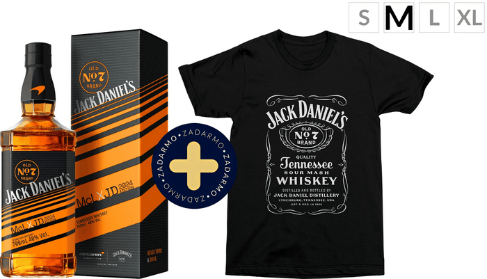 Jack Daniel&#039;s McLaren X JD Edition 2024 + T-shirt men&#039;s M