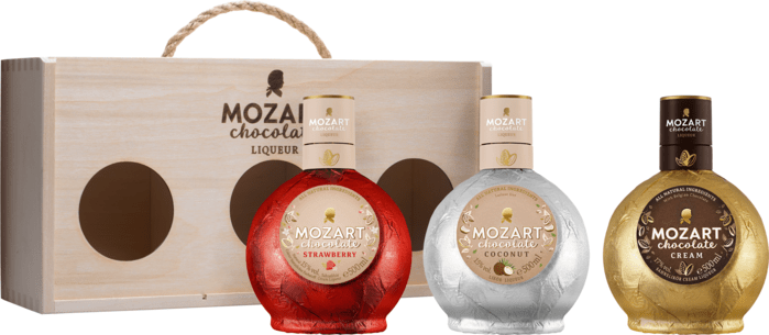 Bundle 3x Mozart in wooden box