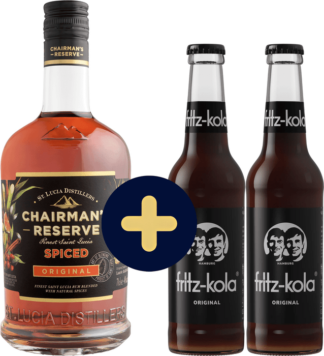 Bundle Chairman&#039;s Reserve Spiced + 2x fritz-kola free