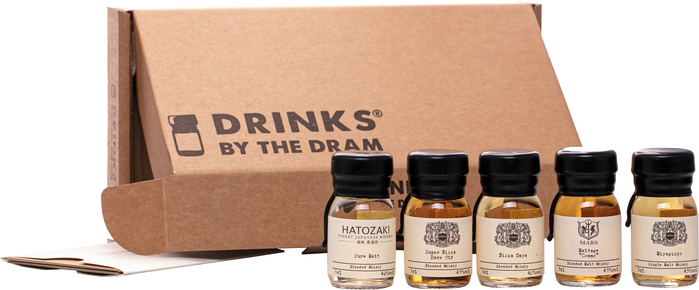 Drinks by the Dram Japanese Whisky Tasting Set 5 x 0,03l
