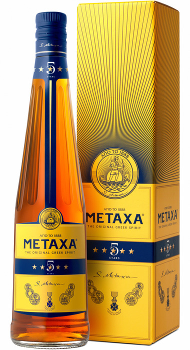 Metaxa 5* v kartonu