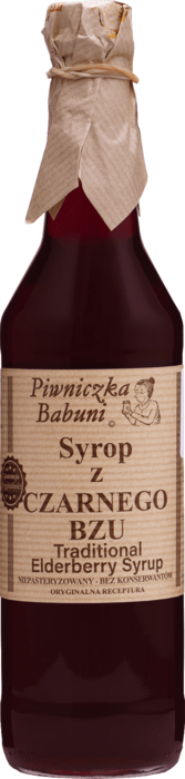 Piwniczka Babuni Sirup Z Černého Bezu 0,5l