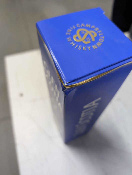 Glen Scotia 12 Year Old Campbeltown Single Malt - damaged box
