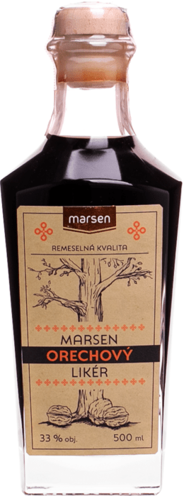 Marsen Orechový likér 0,5l