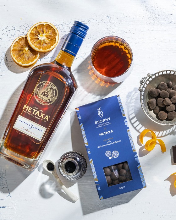 Metaxa 12* + 2 poháre