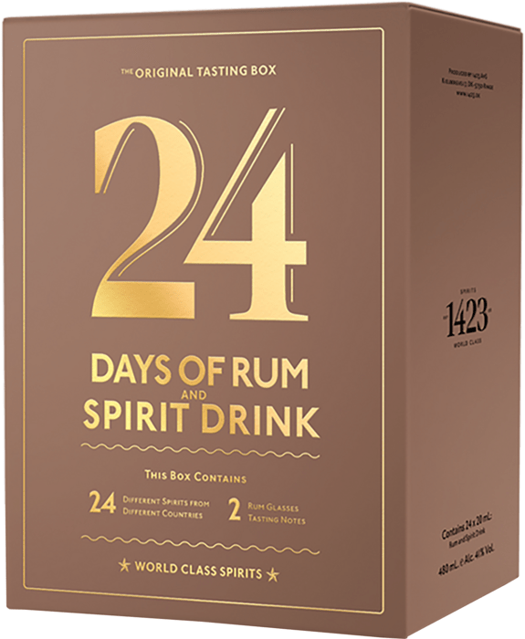 24 Days of Rum - Rumový kalendář 2025 + 2 sklenice