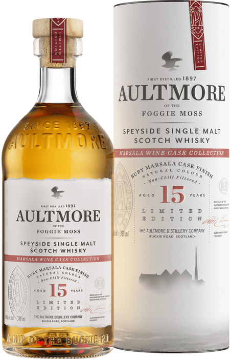 Aultmore Ruby Marsala Cask 15 ročná