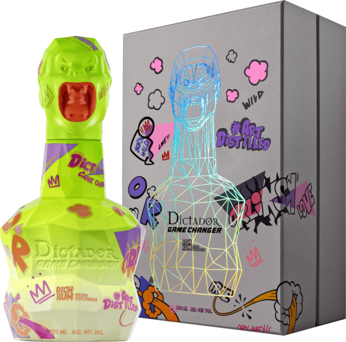 Dictador Game Changer Neon Yellow Bottle