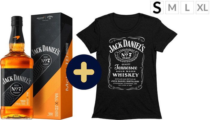 Jack Daniel&#039;s McLaren X JD Edition 2025 + Women&#039;s T-shirt S
