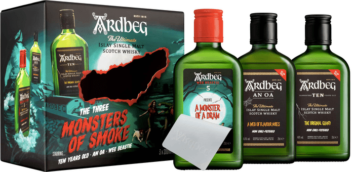 Ardbeg The Three Monsters of Smoke 3 x 0,2l