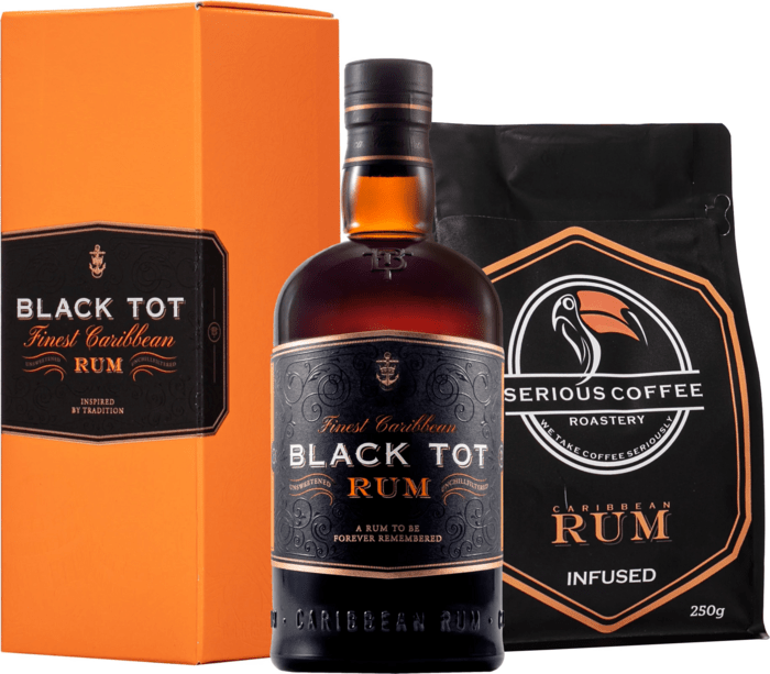 Bundle Black Tot + Serious Coffee Roastery Coffee Infused by Rum