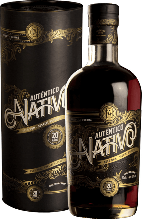 Auténtico Nativo Special Reserve 20 ročný - poškodený obal