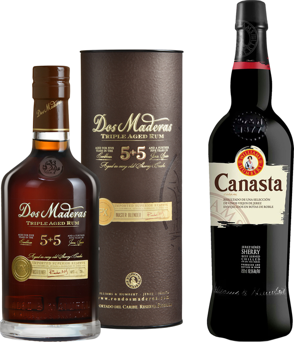 Bundle Dos Maderas PX 5+5 + Canasta Cream Sherry