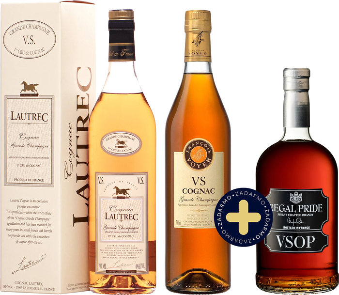 Bundle François Voyer VS + Lautrec VS + Regal Pride VSOP free