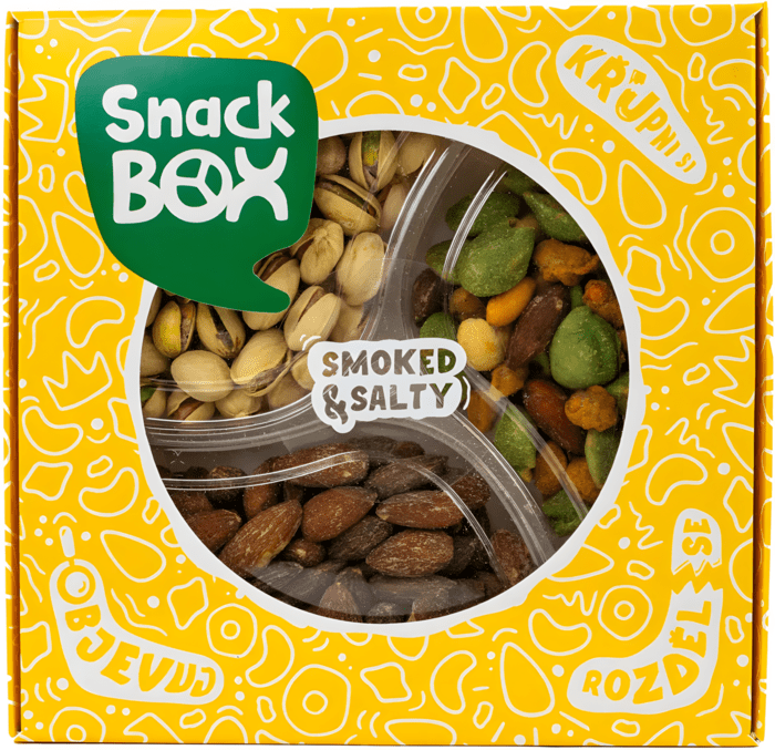 Svět plodů Snack Box Smoked Salty 265 g
