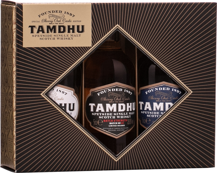Tamdhu Single Malt Set 3 x 0,05l