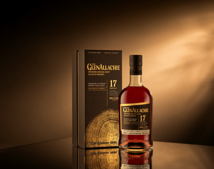 The GlenAllachie 17 letá Mizunara &amp; Oloroso Sherry Cask Finish